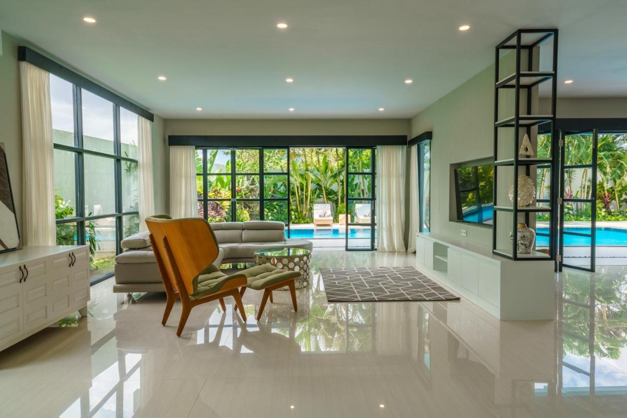 Villa Okenada - Modern 5-Bedroom Pool Villa In Berawa! Canggu  Ngoại thất bức ảnh